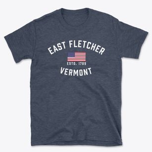East Fletcher Vermont Patriot Basic T-Shirt