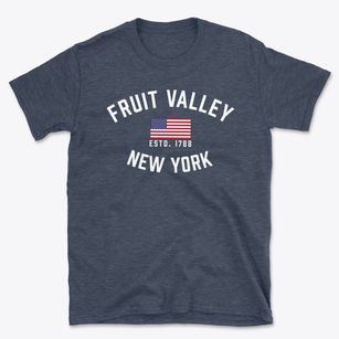 Fruit Valley New York Patriot Basic T-Shirt