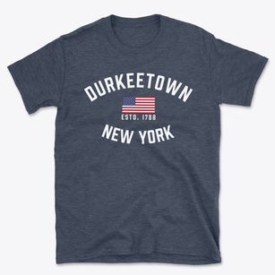 Durkeetown New York Patriot Basic T-Shirt