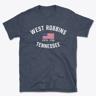 West Robbins Tennessee Patriot Basic T-Shirt