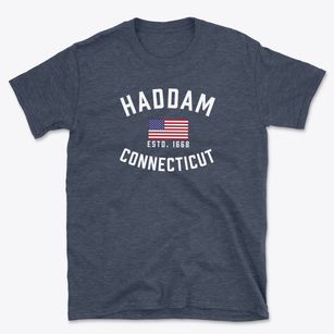 Haddam Connecticut Patriot Basic T-Shirt