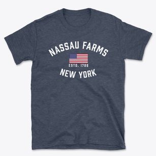 Nassau Farms New York Patriot Basic T-Shirt