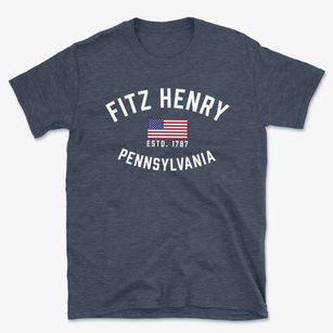 Fitz Henry Pennsylvania Patriot Basic T-Shirt