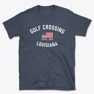 Gulf Crossing Louisiana Patriot Basic T-Shirt