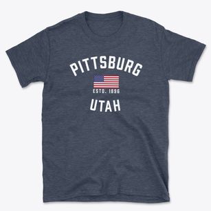 Pittsburg Utah Patriot Basic T-Shirt