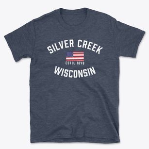 Silver Creek Wisconsin Patriot Basic T-Shirt