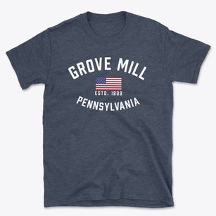 Grove Mill Pennsylvania Patriot Basic T-Shirt
