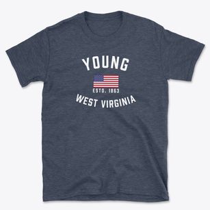 Young West Virginia Patriot Basic T-Shirt