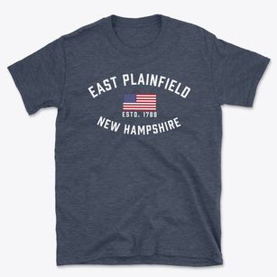 East Plainfield New Hampshire Patriot Basic T-Shirt