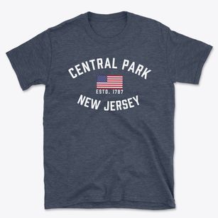 Central Park New Jersey Patriot Basic T-Shirt