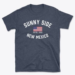 Sunny Side New Mexico Patriot Basic T-Shirt