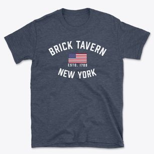 Brick Tavern New York Patriot Basic T-Shirt