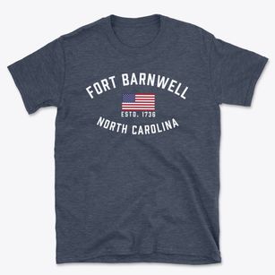 Fort Barnwell North Carolina Patriot Basic T-Shirt