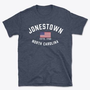 Jonestown North Carolina Patriot Basic T-Shirt