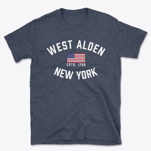 West Alden New York Patriot Basic T-Shirt