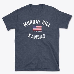 Murray Gill Kansas Patriot Basic T-Shirt