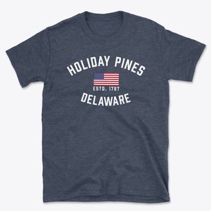 Holiday Pines Delaware Patriot Basic T-Shirt