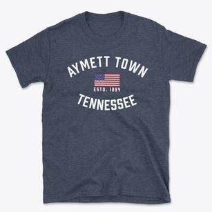 Aymett Town Tennessee Patriot Basic T-Shirt