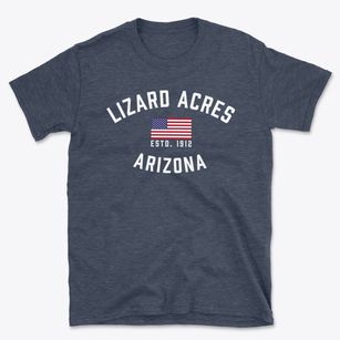 Lizard Acres Arizona Patriot Basic T-Shirt