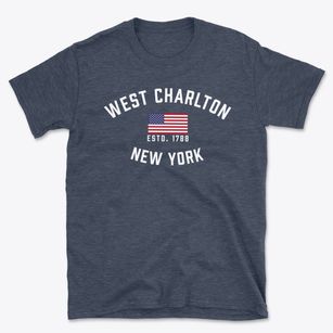 West Charlton New York Patriot Basic T-Shirt