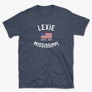 Lexie Mississippi Patriot Basic T-Shirt