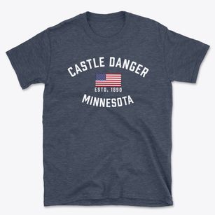 Castle Danger Minnesota Patriot Basic T-Shirt
