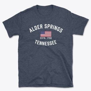 Alder Springs Tennessee Patriot Basic T-Shirt