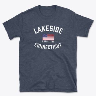 Lakeside Connecticut Patriot Basic T-Shirt