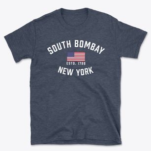 South Bombay New York Patriot Basic T-Shirt
