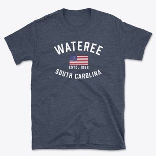 Wateree South Carolina Patriot Basic T-Shirt