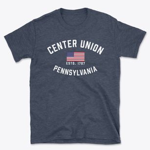 Center Union Pennsylvania Patriot Basic T-Shirt