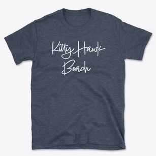 Kitty Hawk Beach North Carolina Freestyle Basic T-Shirt