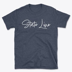 State Line Massachusetts Freestyle Basic T-Shirt
