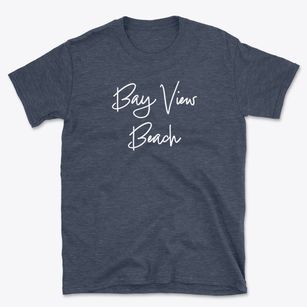 Bay View Beach Virginia Freestyle Basic T-Shirt