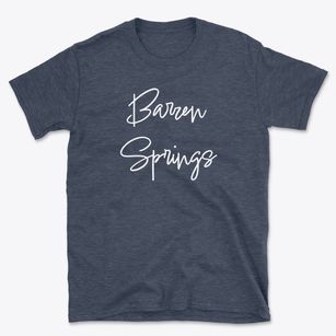 Barren Springs Virginia Freestyle Basic T-Shirt