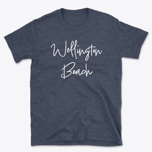 Wellington Beach Maryland Freestyle Basic T-Shirt