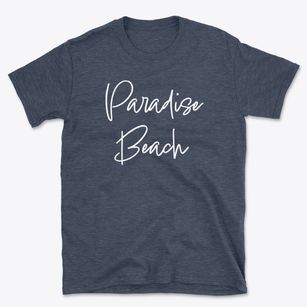 Paradise Beach Florida Freestyle Basic T-Shirt
