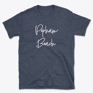 Popham Beach Maine Freestyle Basic T-Shirt