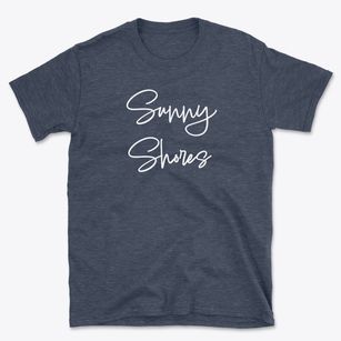 Sunny Shores Washington Freestyle Basic T-Shirt