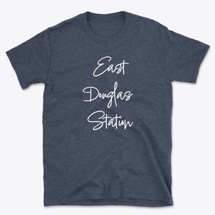 East Douglas Station Massachusetts Freestyle Basic T-Shirt