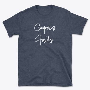 Coopers Falls New York Freestyle Basic T-Shirt