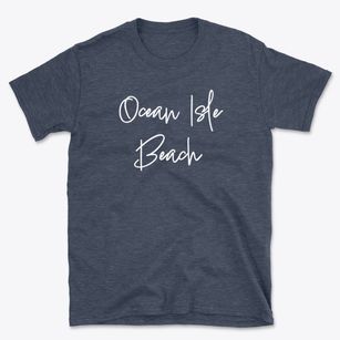 Ocean Isle Beach North Carolina Freestyle Basic T-Shirt