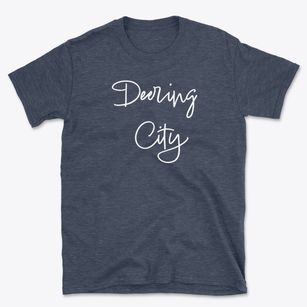 Deering City Illinois Freestyle Basic T-Shirt