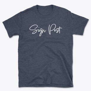 Sign Post Virginia Freestyle Basic T-Shirt