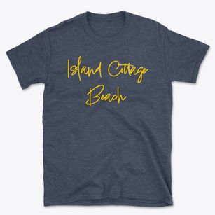 Island Cottage Beach New York Freestyle Basic T-Shirt