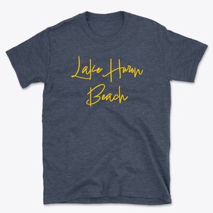 Lake Huron Beach Michigan Freestyle Basic T-Shirt