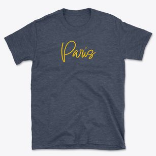 Paris New York Freestyle Basic T-Shirt