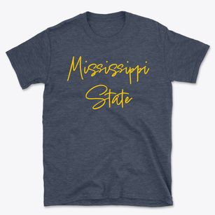 Mississippi State Mississippi Freestyle Basic T-Shirt