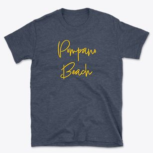 Pompano Beach Florida Freestyle Basic T-Shirt