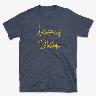 Lansing Station New York Freestyle Basic T-Shirt
